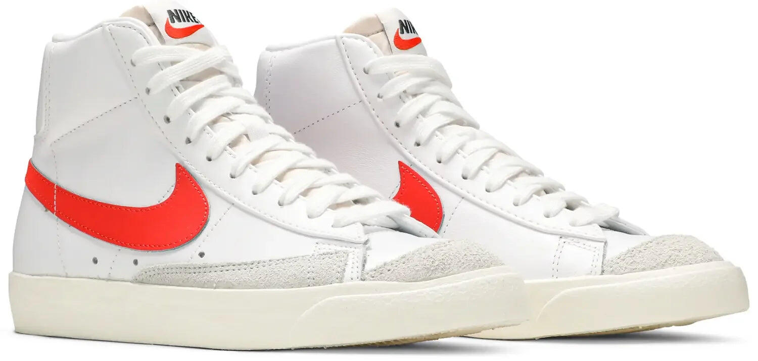 Nike Blazer Mid 77 Vintage Habanero Red (Women's) 4/4