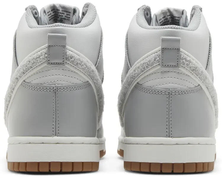 Nike Dunk High University Chenille Swoosh Light Smoke Grey 4/5