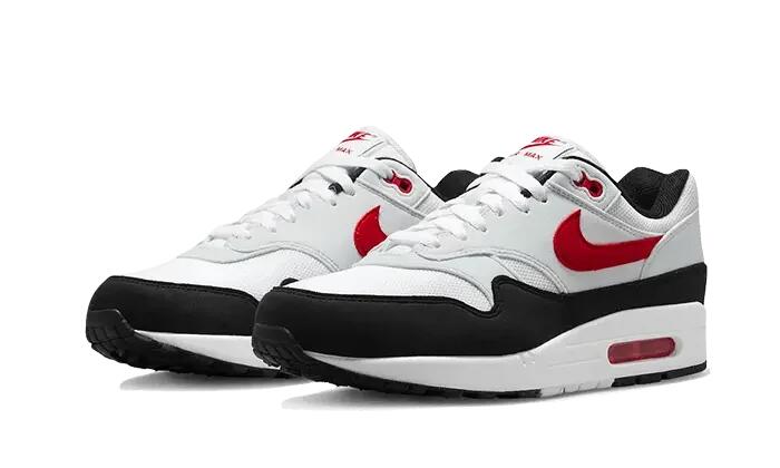 Herren - running - schuhe - air max 1 chili - weiß/university red 3/5