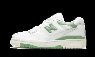 New Balance 550 White Mint Green