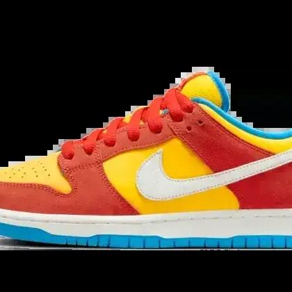 Nike SB Dunk Low Pro Bart Simpson - Yellow/Orange.