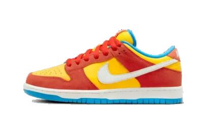 Scarpe - Skate - Unisex - SB Dunk Low Pro - Habanero red/white/blue
