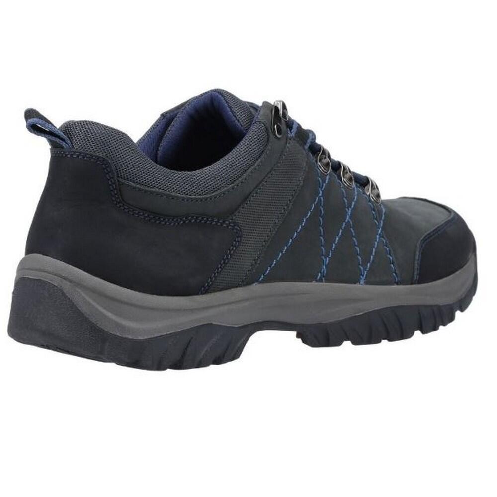 Mens Toddington Lace Up Nubuck Leather Shoe (Navy) 2/5
