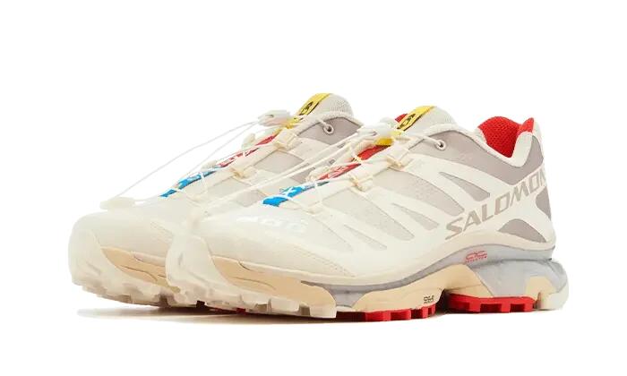 Salomon XT-4 OG Vanilla Ice Fiery Red 2/4