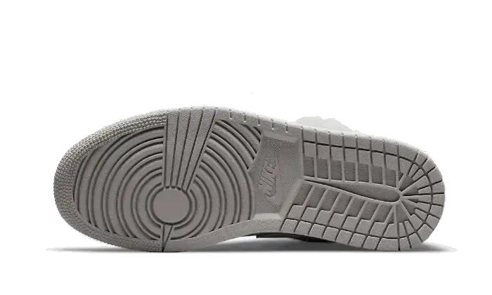 Zapatillas - Sherpa fleece bajas - Air Jordan 1 - Gris/Blanco 3/3