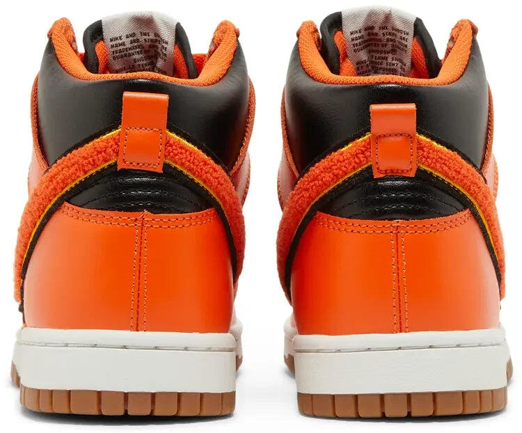 Dunk High University Chenille Swoosh Safty Orange - Taille : 44 EU 4/5