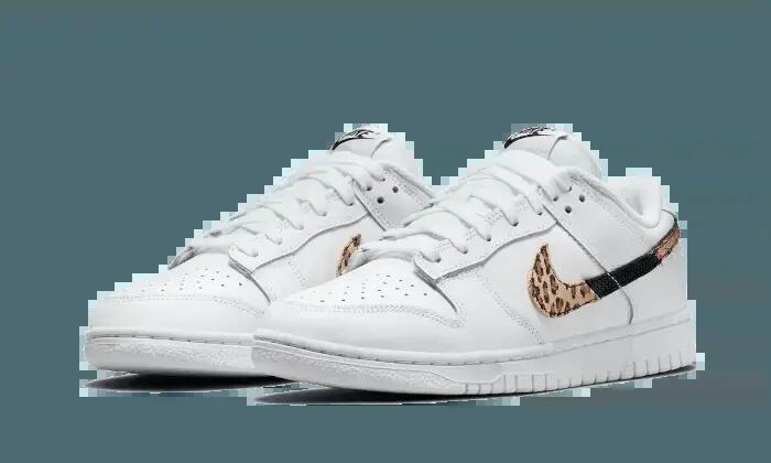 Nike Dunk Low Animal Print White (W) 2/3