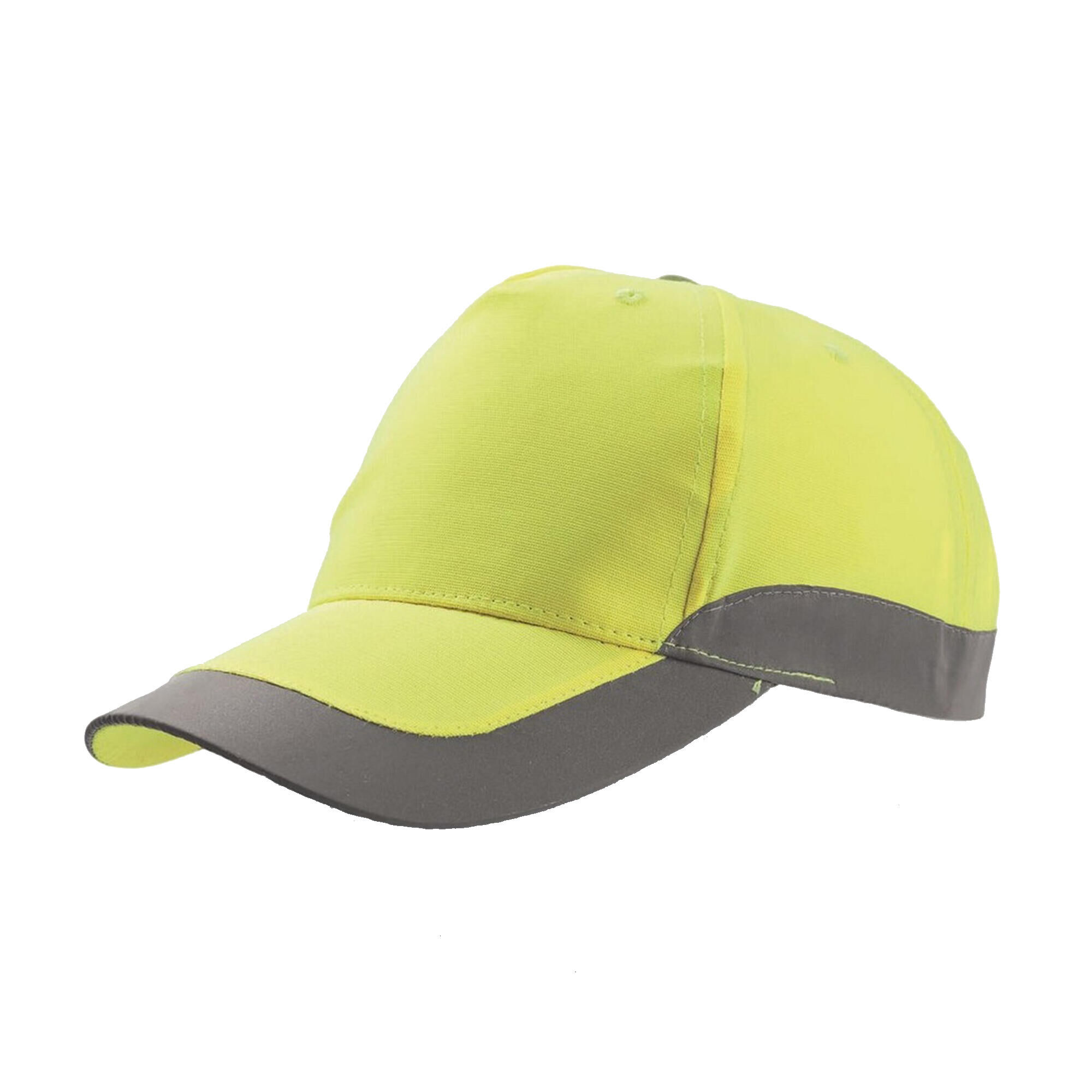 ATLANTIS Helpy 5 Panel Reflective Cap (Safety Yellow)