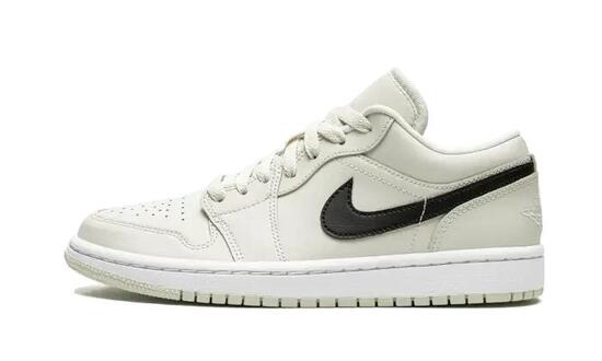 Scarpe - air jordan 1 low - coconut milk/black/white