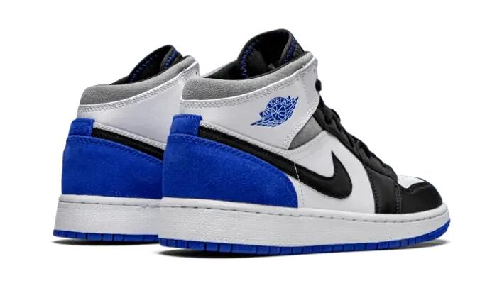 Jordan 1 Mid SE Royal Black Toe 3/4