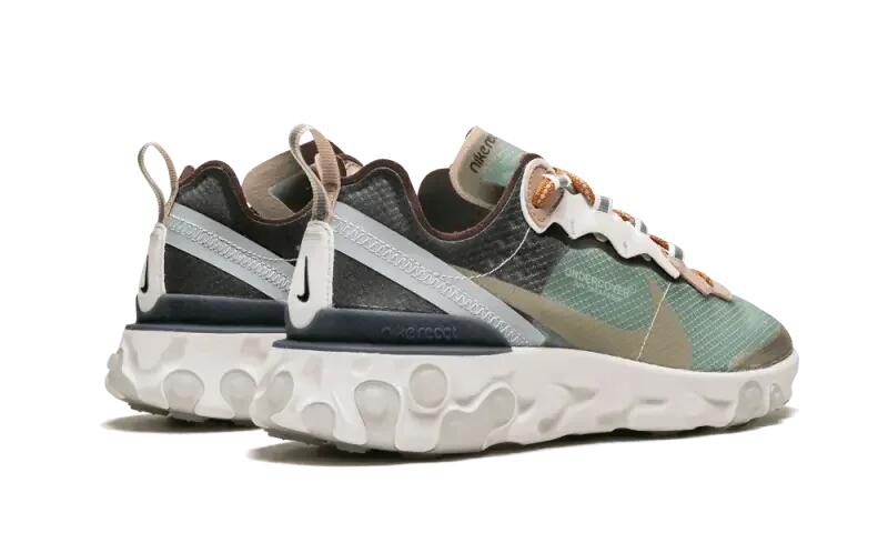 Nike React Element 87 Undercover Green Mist 3/4