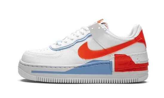 Air Force 1 Shadow Summit White Team Orange - Taille : 36 EU
