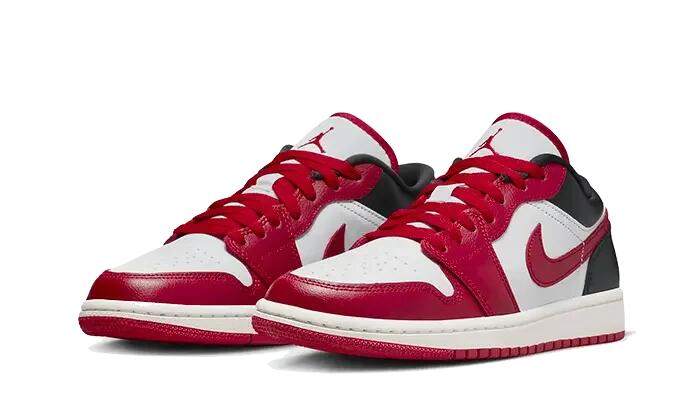 Zapatillas - Air Jordan 1 Low Reverse - Blanco/Rojo/Negro 2/3