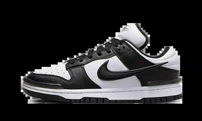 Schoenen - Basketbal - unisex - Dunk Low Twist Panda - zwart/wit 1/3