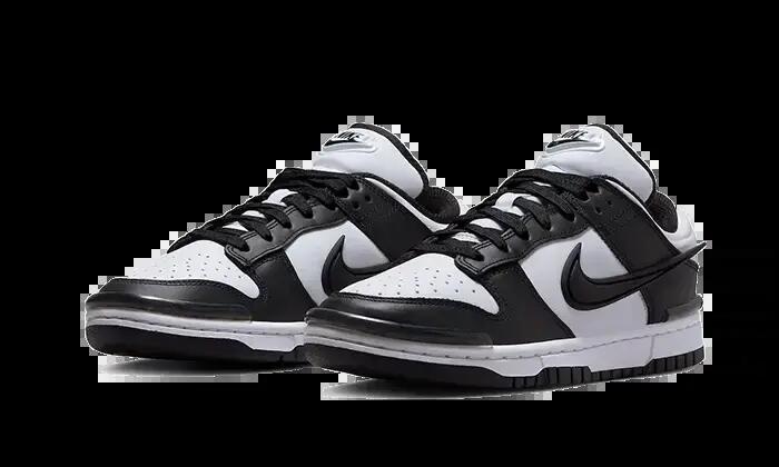 Schoenen - Basketbal - unisex - Dunk Low Twist Panda - zwart/wit 2/3