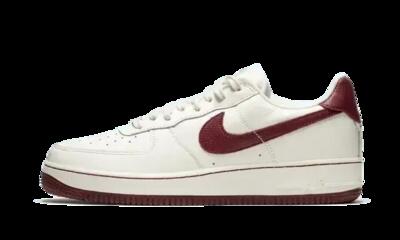 Scarpe - unisex - air force 1 '07 craft - sail/dark beetroot