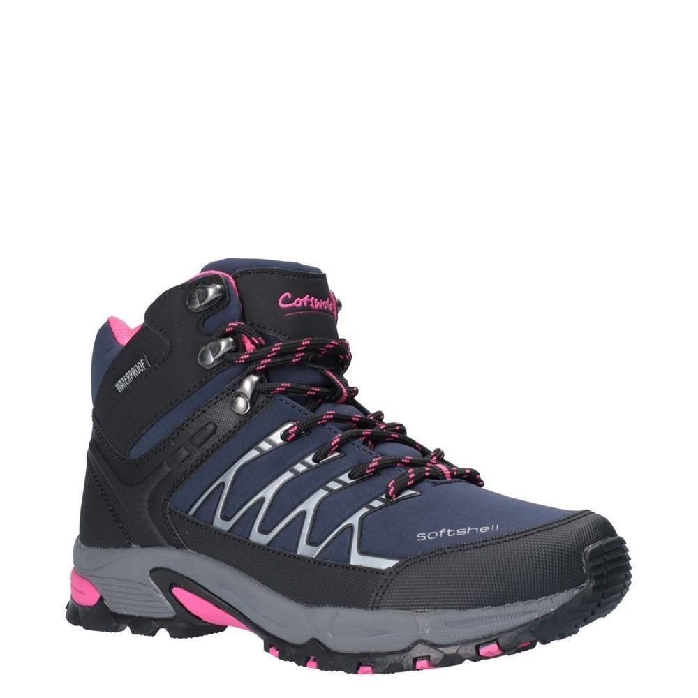 Womens/Ladies Abbeydale Hiking Boots (Navy) 1/5