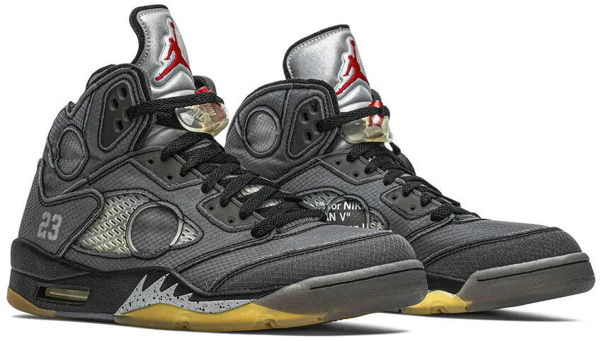 Air Jordan 5 Retro Off-White Black - Taille : 42 EU 5/5