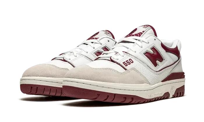 New Balance 550 Washed Burgundy (W) 2/4