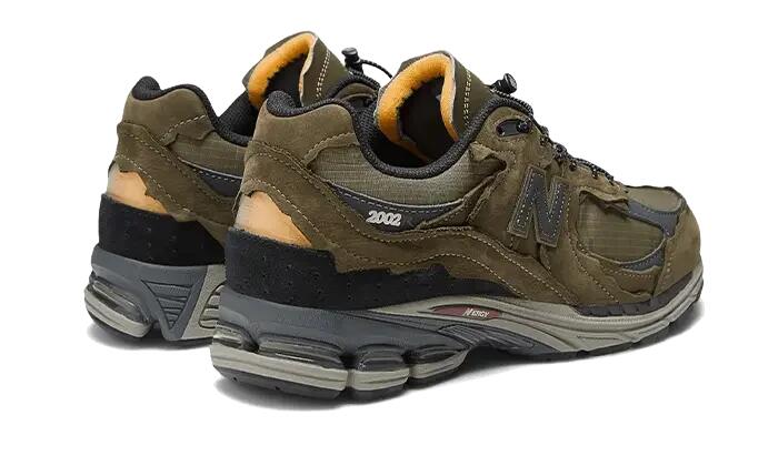 Schuhe - 2002r protection pack - dark moss/grey-black 3/4