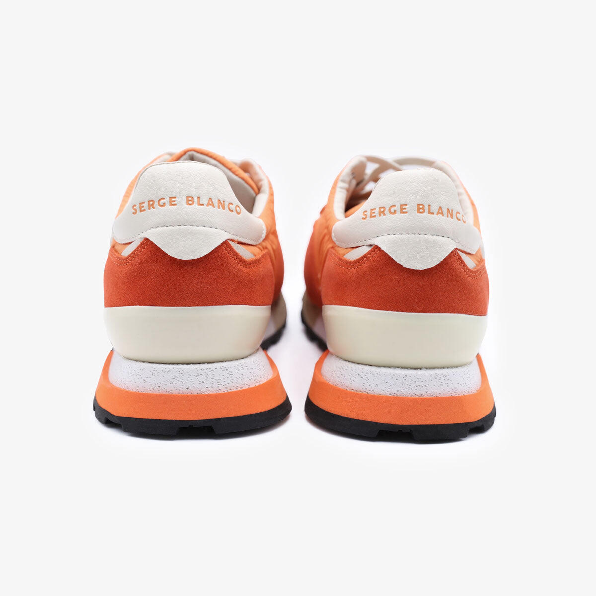 Zapatillas Nances naranjas y beige 6/6