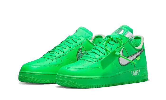 Nike Air Force 1 Low Off-White Light Green Spark 2/3