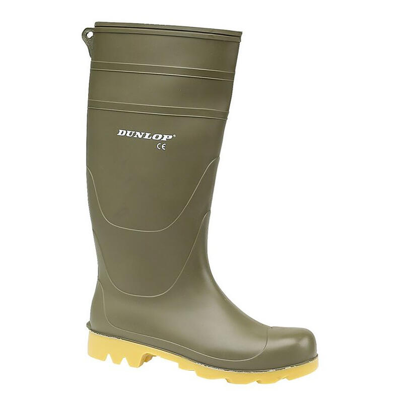 Universal PVC Welly / Mens Wellington Boots (Green)