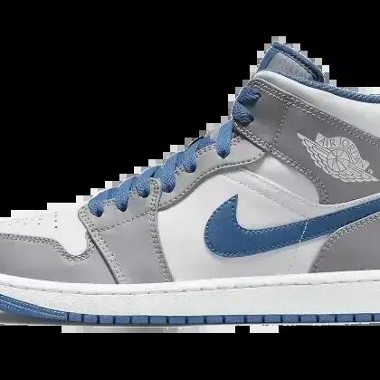 Unisex - Basketball - Mid-top - Air Jordan 1 Mid - True Blue