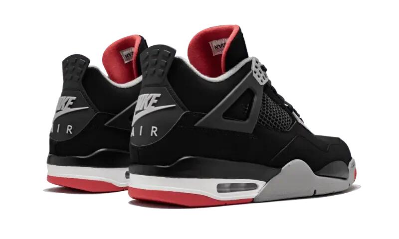 Sportschoenen Air Jordan 4 Bred 2019 3/4