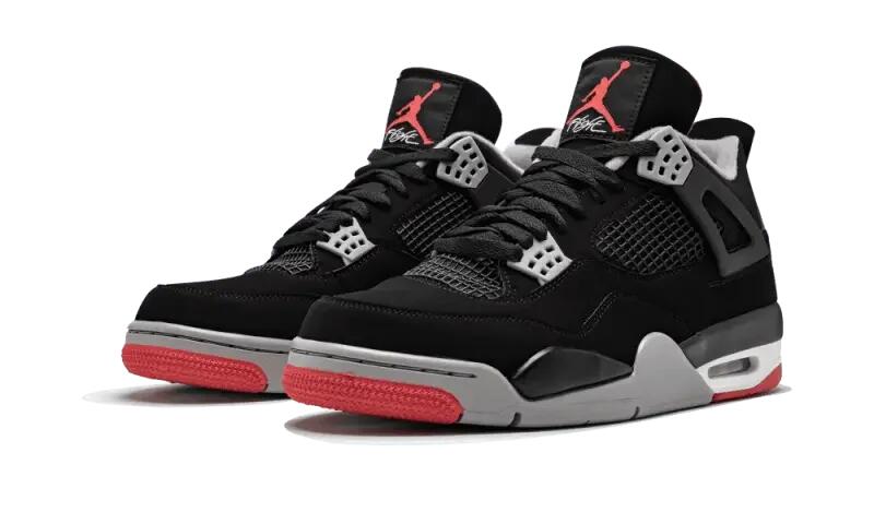 Sportschoenen Air Jordan 4 Bred 2019 2/4