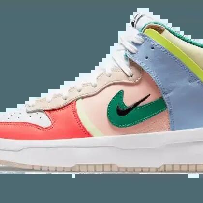 Shoes - High-top sneaker - Dunk High Rebel Cashmere - Green Noise/Pale Coral