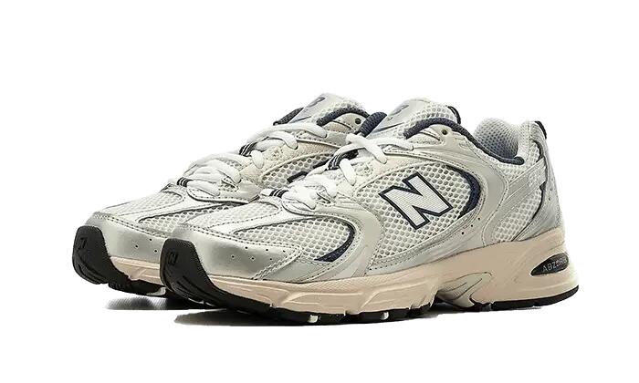 New Balance 530 Steel Grey Navy 3/4