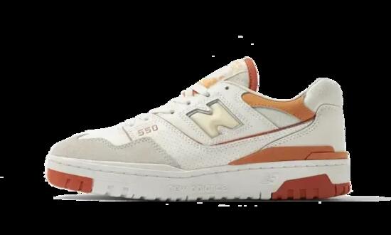 Scarpe - lifestyle - new balance 550 - white/au lait