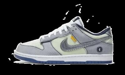 Schoenen - lifestyle - unisex - dunk low - low-top - midnight navy/pistachio