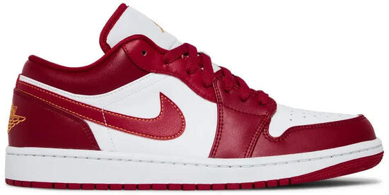 Zapatillas baloncesto - Air Jordan 1 Low - Cardinal Red/White