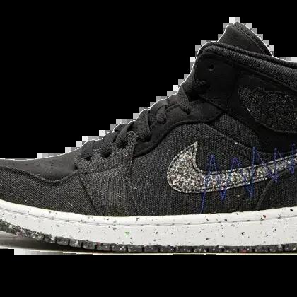 Men - Lifestyle - Mid-top - Air Jordan 1 Mid Crater - Black