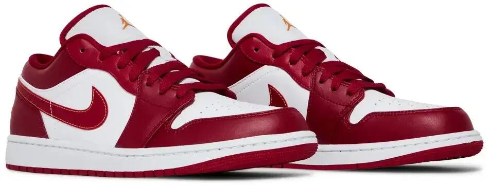 Schuhe - low-top - air jordan 1 low - noble red/white 5/5