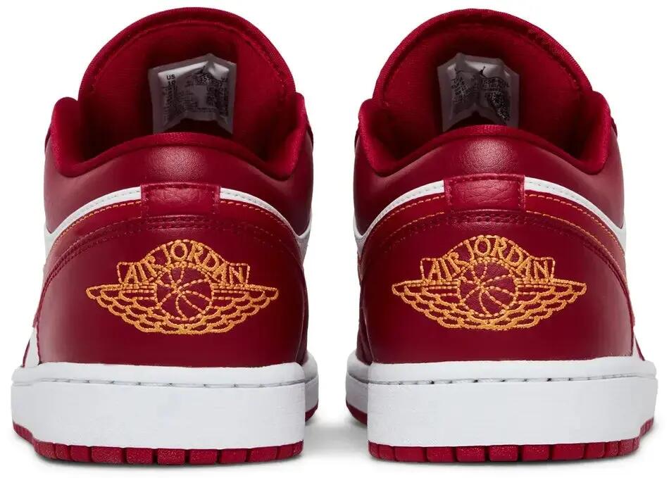 Schuhe - low-top - air jordan 1 low - noble red/white 4/5