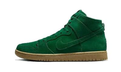 Schoenen - skate - sb dunk high decon - gorge green/gum