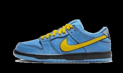 Sb dunk low bubbles - schoenen unisex - blue/deep royal/active pink