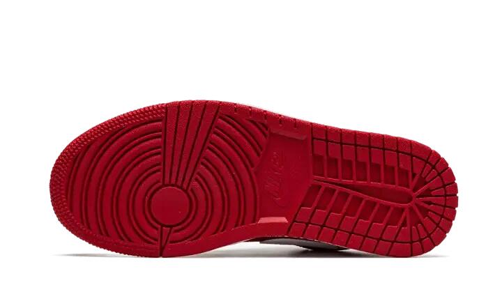 Air Jordan 1 Low Black White Gym Red (W) 4/4