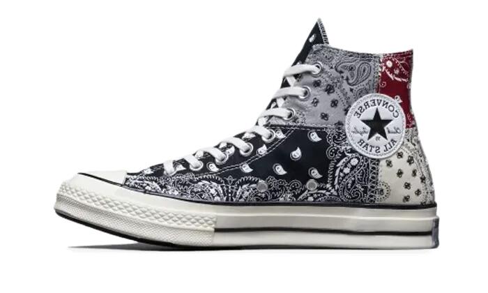 Converse Chuck Taylor All Star 70 Hi Offspring Paisley Black 1/1