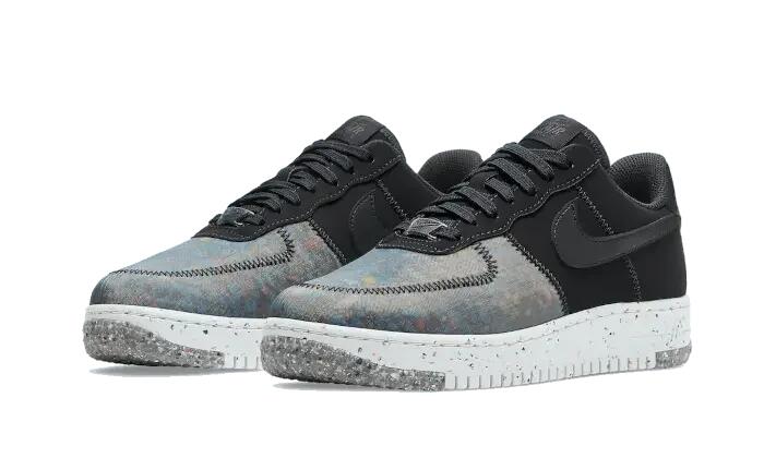 Nike Air Force 1 Low Crater Foam Black Photon Dust (W) 2/3
