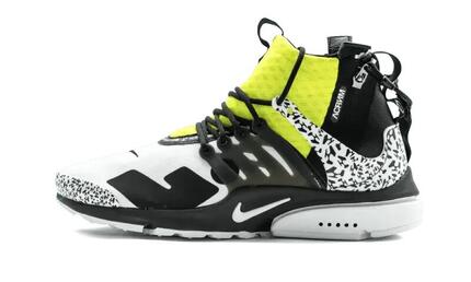 Air Presto Mid Acronym Dynamic Yellow