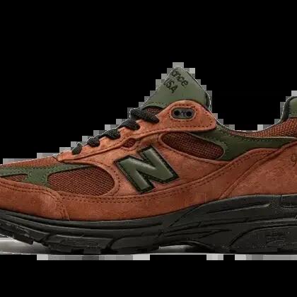 Unisex - Lifestyle - Shoes - 993 Aime Leon Dore - Brown/Green
