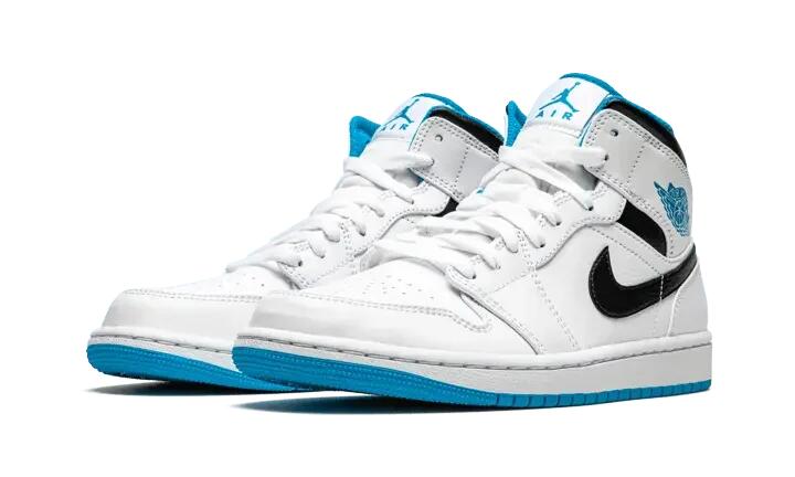 Air Jordan 1 Mid Laser Blue 2/4