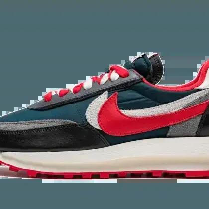 Nike LDWaffle sacai Undercover - Midnight Spruce/University Red