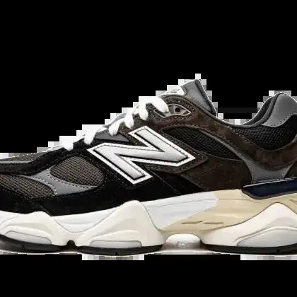Men - Running - Shoes - Comfortable, all-season - Model 9060 - Dark Brown