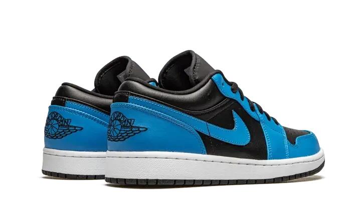 Jordan 1 Low Laser Blue Black 3/4