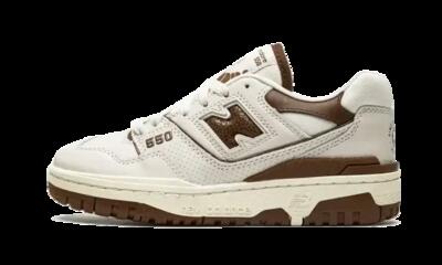 Schoenen - lifestyle - unisex - 550 aimé leon dore - bruin/wit/crème